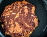 野菜ジュースで☆簡単玉ねぎのお好み焼き風作り方3写真