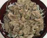 牛マヨ丼作り方2写真