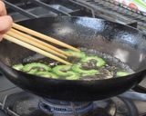 ゴーヤ夏野菜のソース炒め作り方4写真