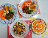 プーさんで1歳誕生日離乳食♪作り方13写真