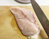 【人参ラペとチキンのサンド】作り方2写真