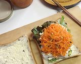 【人参ラペとチキンのサンド】作り方12写真