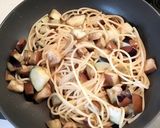 夏の！トマトと茄子の和風パスタ作り方6写真