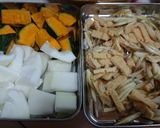 ゆーご(夕顔)の味噌汁母の味作り方2写真