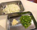 【簡単】ミートビーンズ風　具沢山タコス作り方1写真