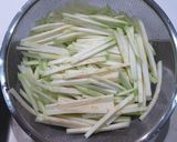 丸茄子の茄子そうめん作り方3写真