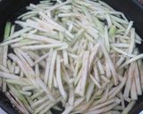 丸茄子の茄子そうめん作り方5写真