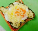 焼いて乗せるだけ☆ナスピザ風トースト作り方3写真