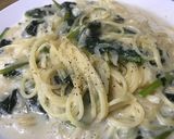 鶏肉とほうれん草のクリーム煮作り方21写真