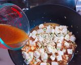 辛くない♬鶏胸肉で麻婆豆腐 味噌味♬作り方7写真