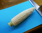 雪の妖精甘々サクサクとうもろこしかき揚げ作り方1写真