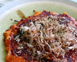 野菜ジュースで☆簡単玉ねぎのお好み焼き風作り方4写真