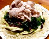冷しゃぶ♡豚肉♡今日は胡麻味噌ダレが旨い作り方5写真