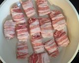 甘酸っぱい角煮風&ついでに炒り卵作り方1写真