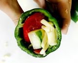 夏野菜たっぷり豚バラ巻き作り方4写真