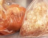 鶏胸肉でチキンカツ風パン粉焼き♪作り方2写真
