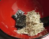 湿気た味付海苔で✿簡単お手軽お吸い物✿作り方3写真