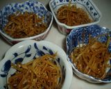 ごぼうのごま酢醤油和え。作り方5写真