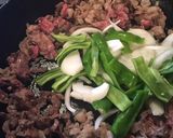 牛肉ともやしのオイスターソース炒め作り方5写真