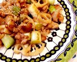 ご飯がススム♡豚バラとレンコンの甘酢炒め作り方8写真