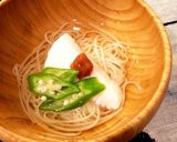 《素麺》出汁が美味しい鯛の葛叩き作り方3写真