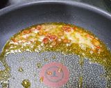 簡単！蕎麦パスタ☆ペペロンチーノ作り方3写真