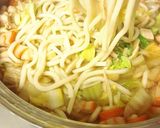 ワイワイ☆うどん鍋〜(o˘◡˘o)♡作り方28写真