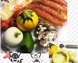 まん丸ズッキーニのファルシinパエリア♪作り方1写真
