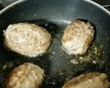 とろり♥半熟卵入りのハンバーグ‼作り方7写真