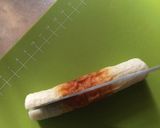 お弁当に！ちくわとオクラのクルクル巻き作り方2写真