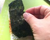 お弁当に！ちくわとオクラのクルクル巻き作り方4写真
