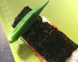 お弁当に！ちくわとオクラのクルクル巻き作り方5写真