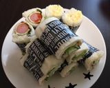 お弁当に可愛くロールサンドイッチ作り方4写真