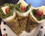 お弁当に可愛くロールサンドイッチ作り方6写真