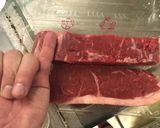 安い外国産牛が…ジューシー柔らかステーキ作り方1写真