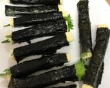 お弁当にも★豚肉とチーズの春巻き作り方7写真