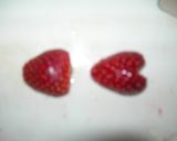 ハートのいちご.。o○作り方1写真