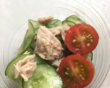 減塩簡単これだけ☆ツナときゅうりの和え物作り方7写真