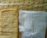 レンジで簡単！手も汚れない油揚げの油抜き作り方5写真