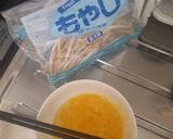 モヤシと卵だけの炒め物☆作り方1写真