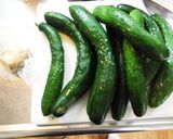 キュウリの酢醤油漬作り方1写真