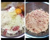 簡単☆ピーマンの肉詰め☆ハンバーグ作り方3写真