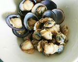 しじみ味噌汁の残りで冷たい味噌ラーメン作り方1写真
