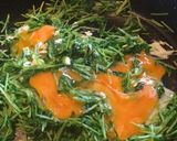 弁当のおかず☆豆苗と卵の焼肉のタレ炒め作り方2写真