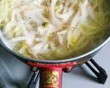 しじみ味噌汁の残りで冷たい味噌ラーメン作り方3写真