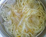 しじみ味噌汁の残りで冷たい味噌ラーメン作り方4写真