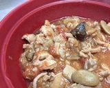 栄養士献立　鶏肉のトマト煮込み作り方3写真