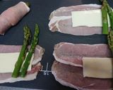 肉巻アスパラのとろとろチーズBBQソース作り方4写真