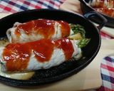肉巻アスパラのとろとろチーズBBQソース作り方8写真
