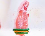 にんじんといんげんde♡味付き肉巻き♡作り方3写真